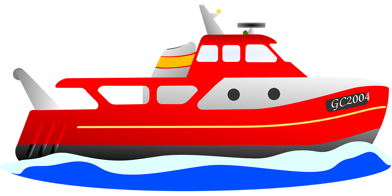 trawler,boat,vehicle,transportation,water,nautical,river,sea,free vector graphics,free pictures, free photos, free images, royalty free, free illustrations, public domain