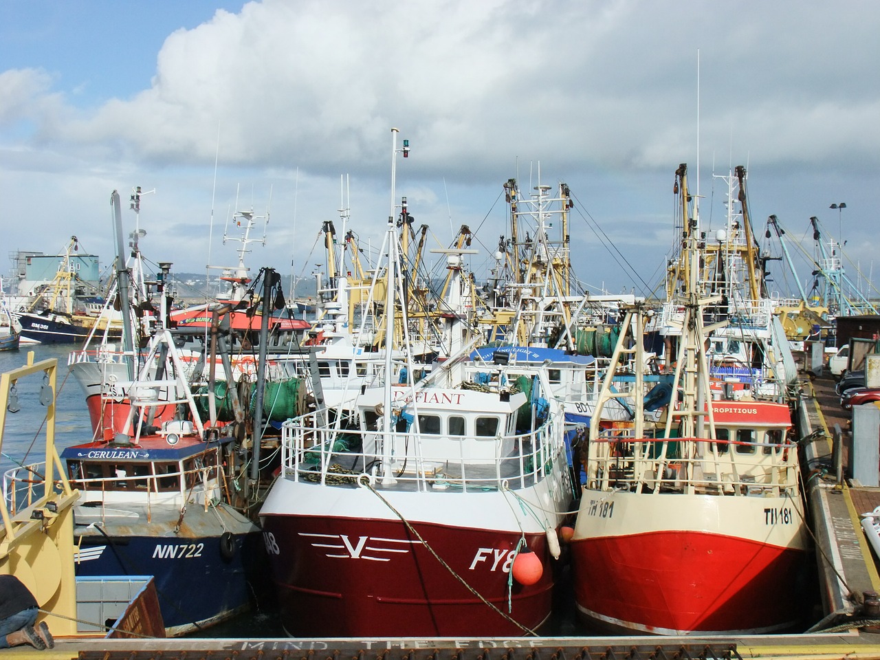 trawler brixham devon free photo