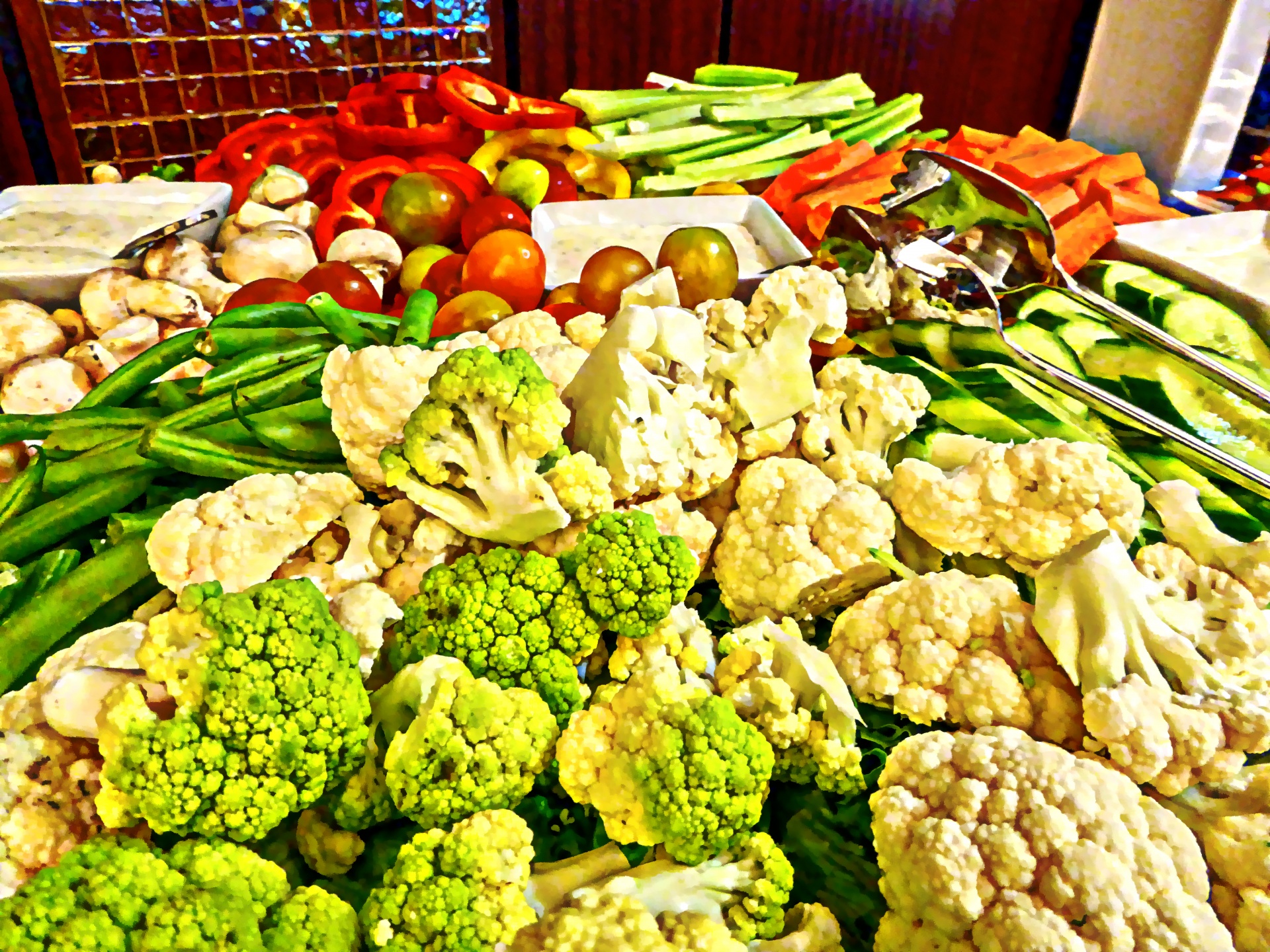 vegetables broccoli cauliflower free photo