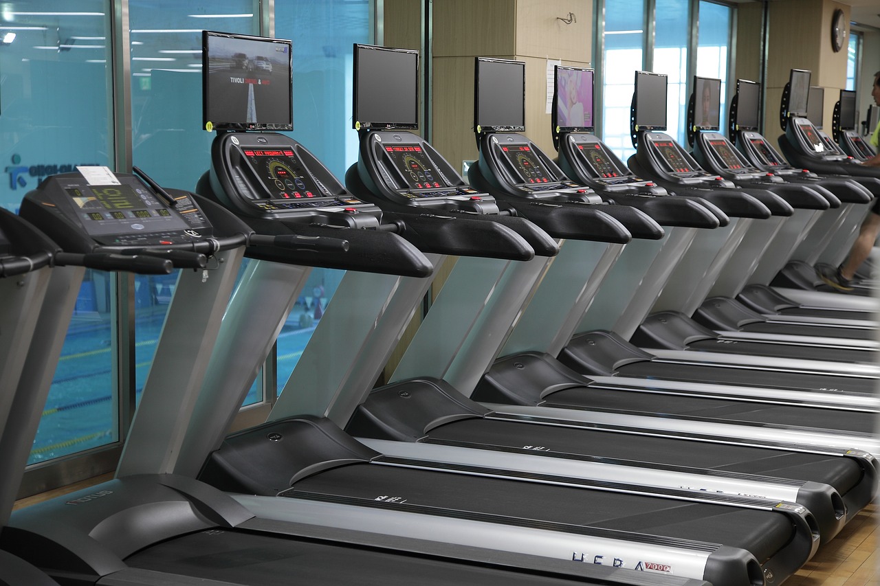 treadmill  exercise  diet free photo