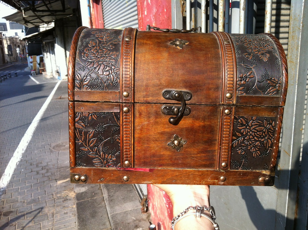 treasure box jewel case casket free photo