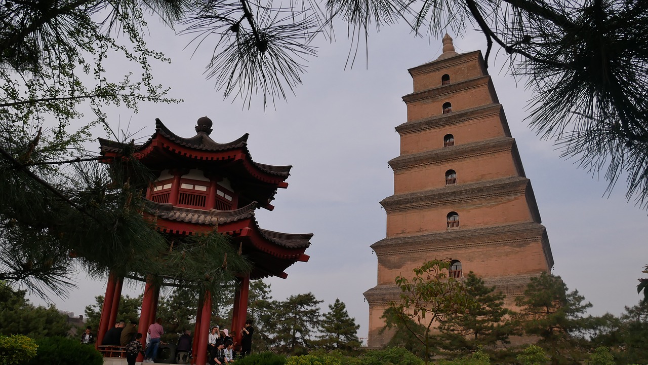 tree  architecture  pagoda free photo