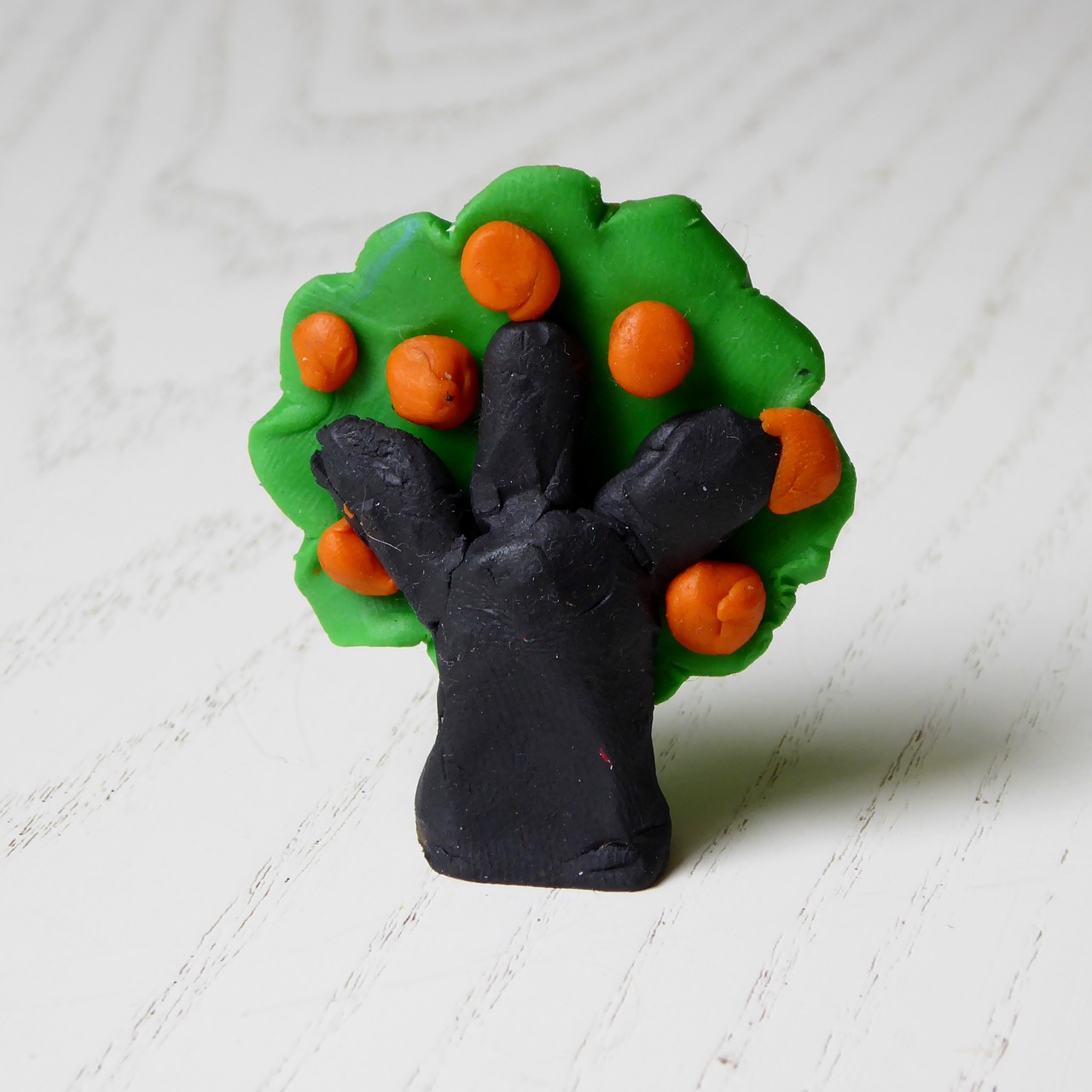 tree apple tree play dough free photo