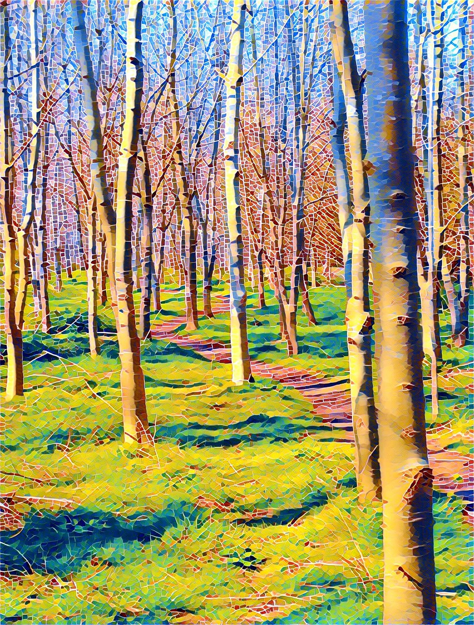 trees woodland countryside free photo