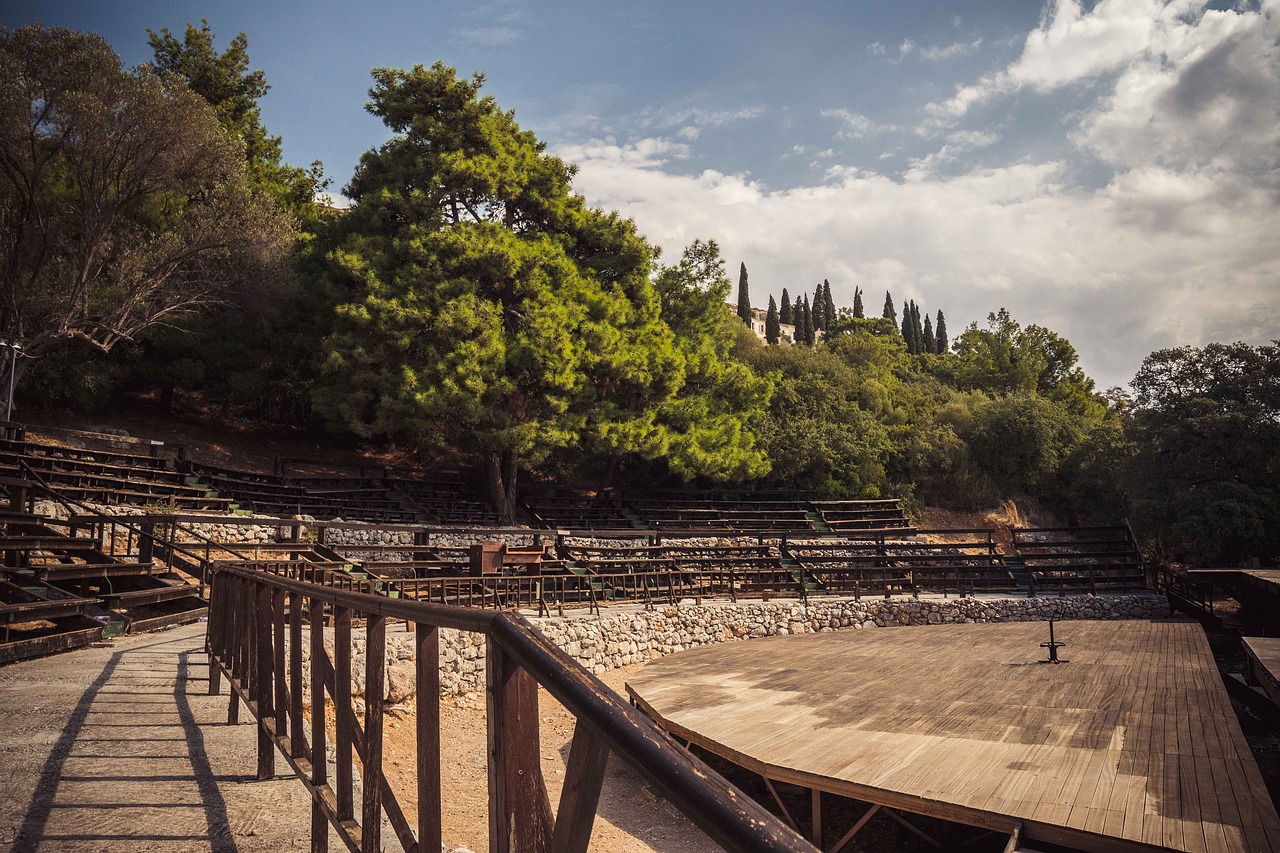 trees  theatre  historical free photo