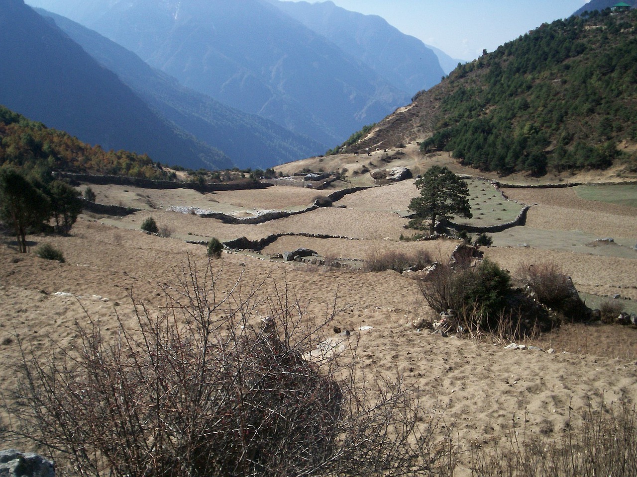 trekking nepal himalaya free photo