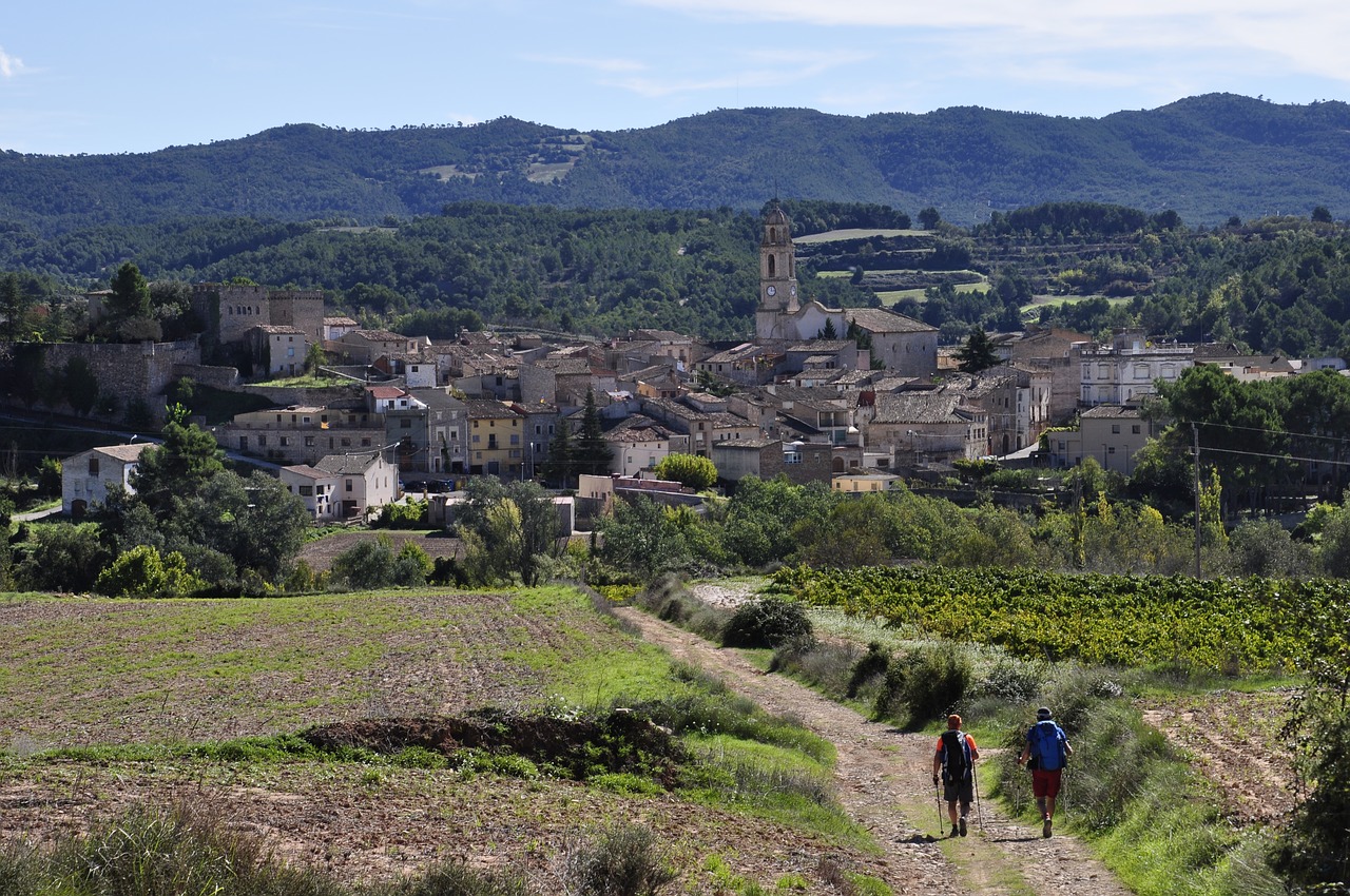 trekking spain trail free photo