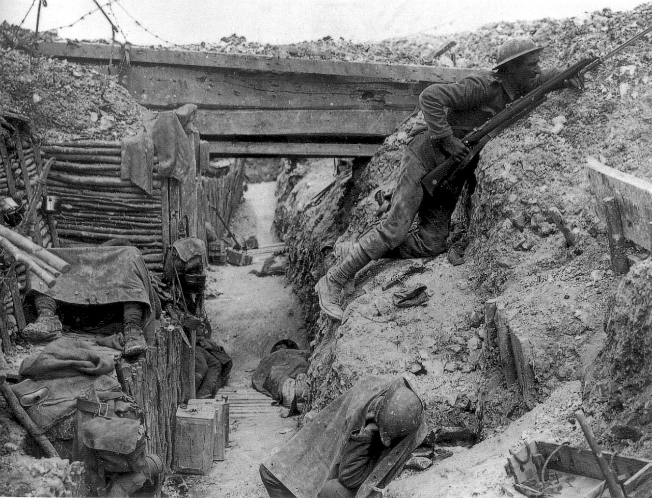 trench world war war free photo
