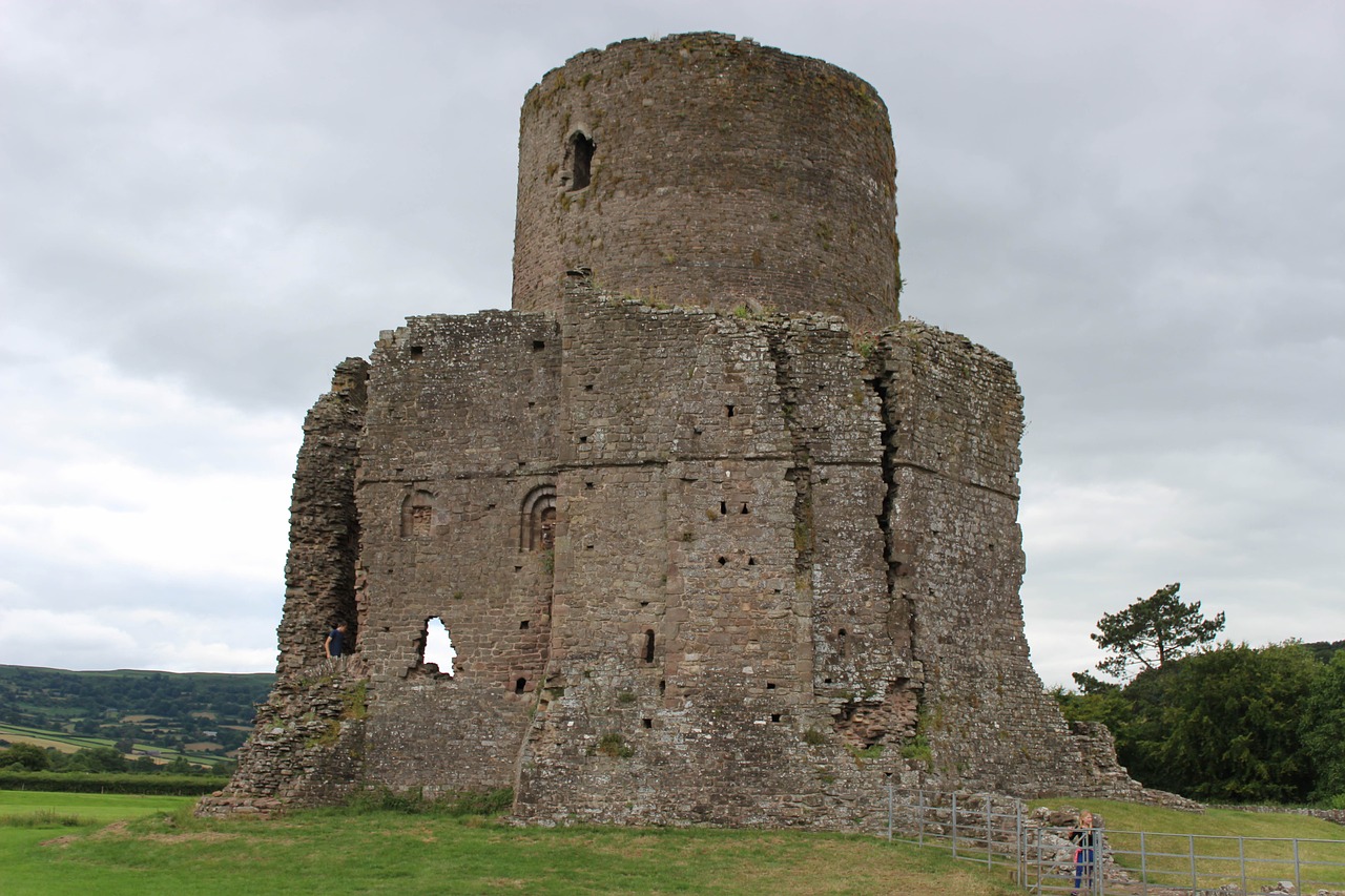 tretower  wales  ancient ruins free photo