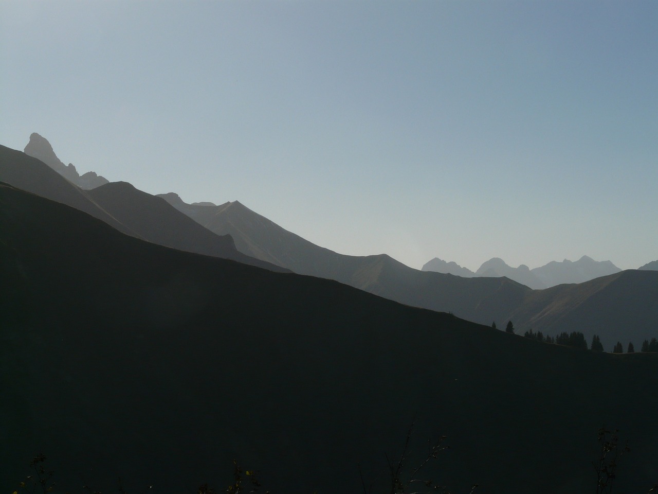 trettachspitze mountains mountain panorama free photo