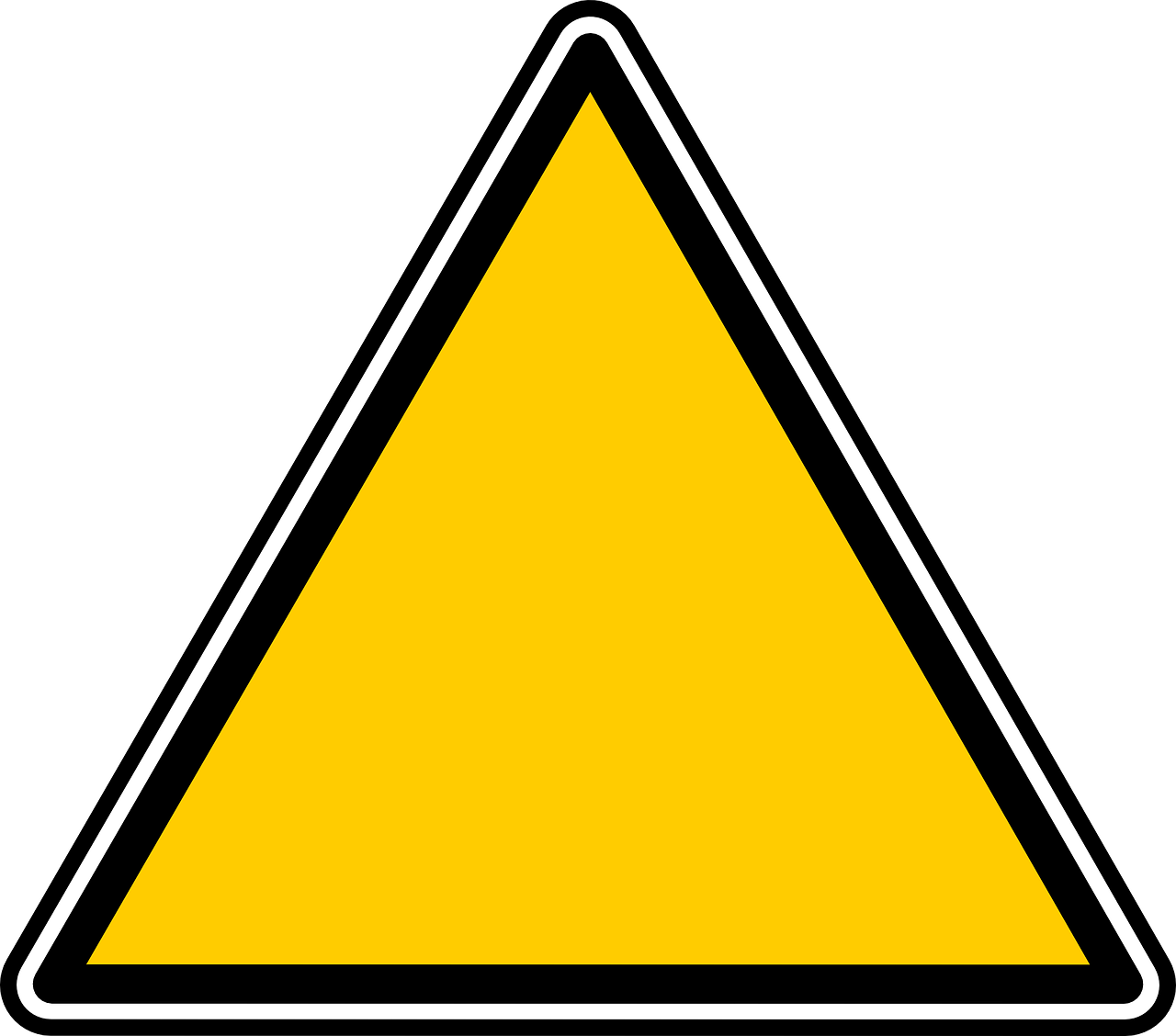 triangle signs symbols free photo