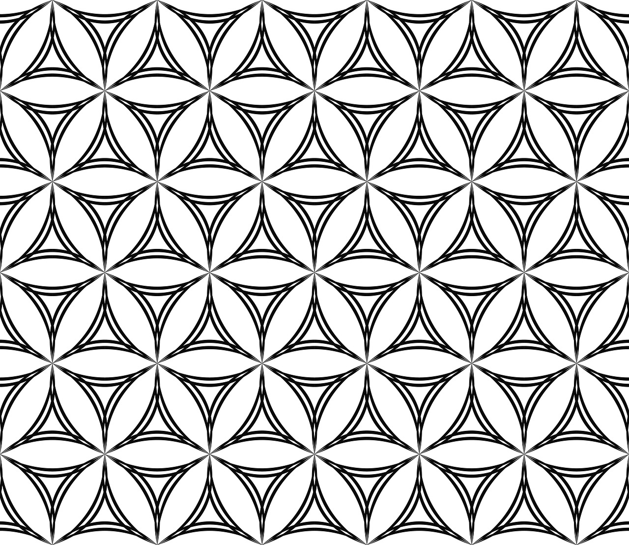 triangle curved pattern free photo