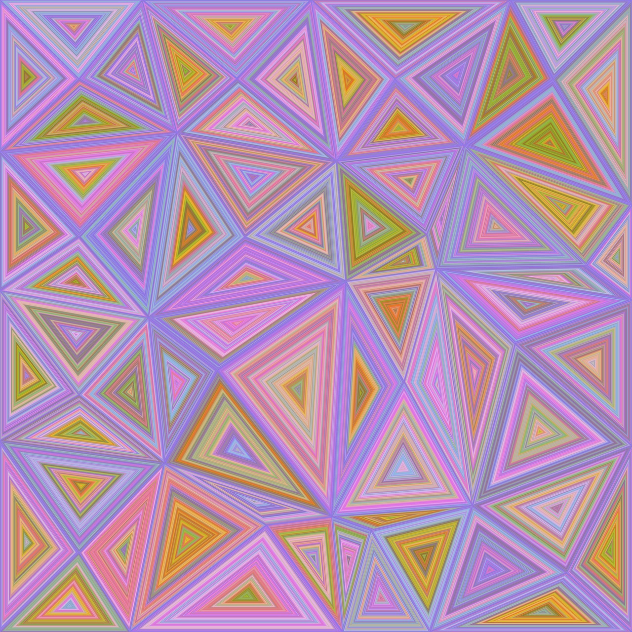 triangle digital polygonal free photo