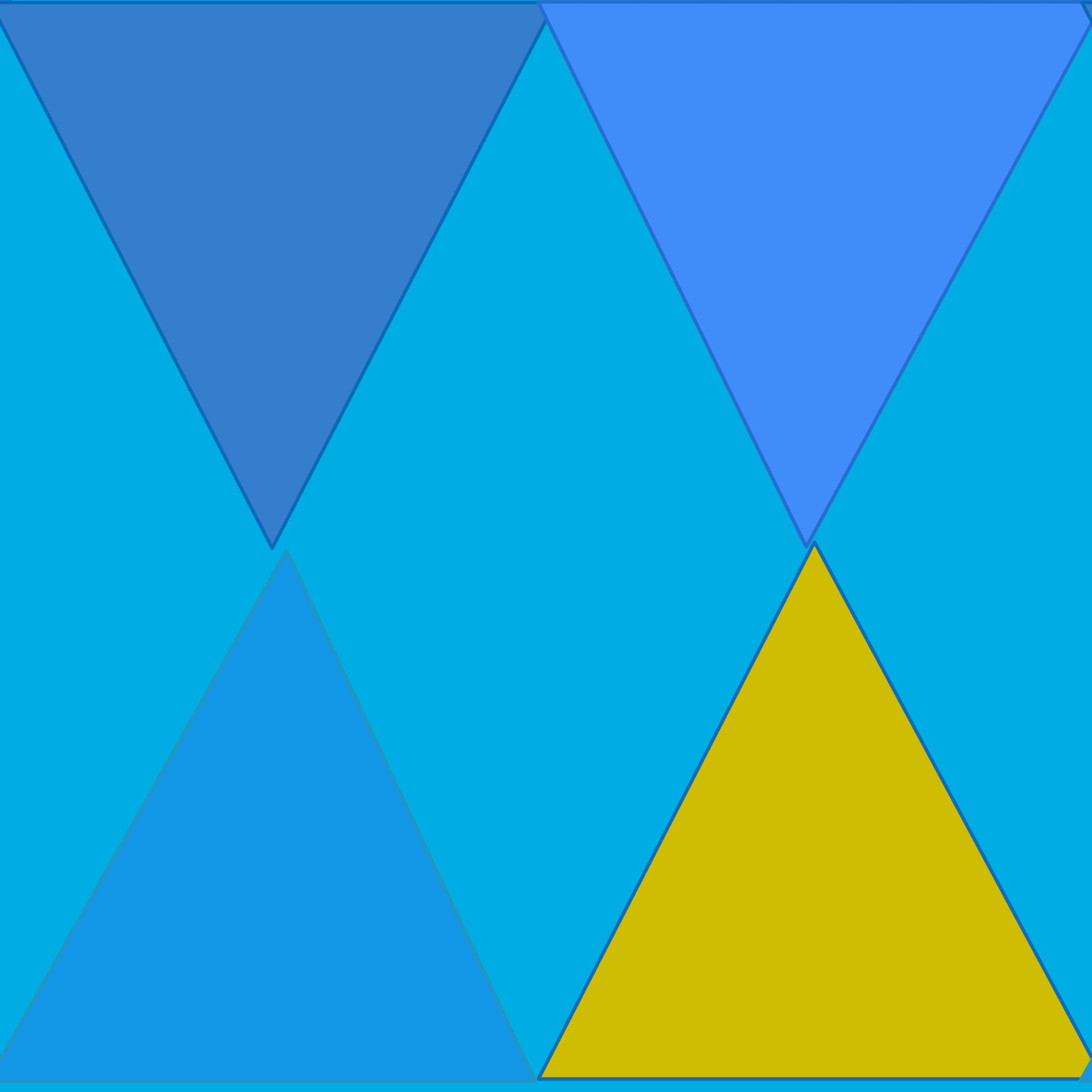 yellow blue tiles free photo