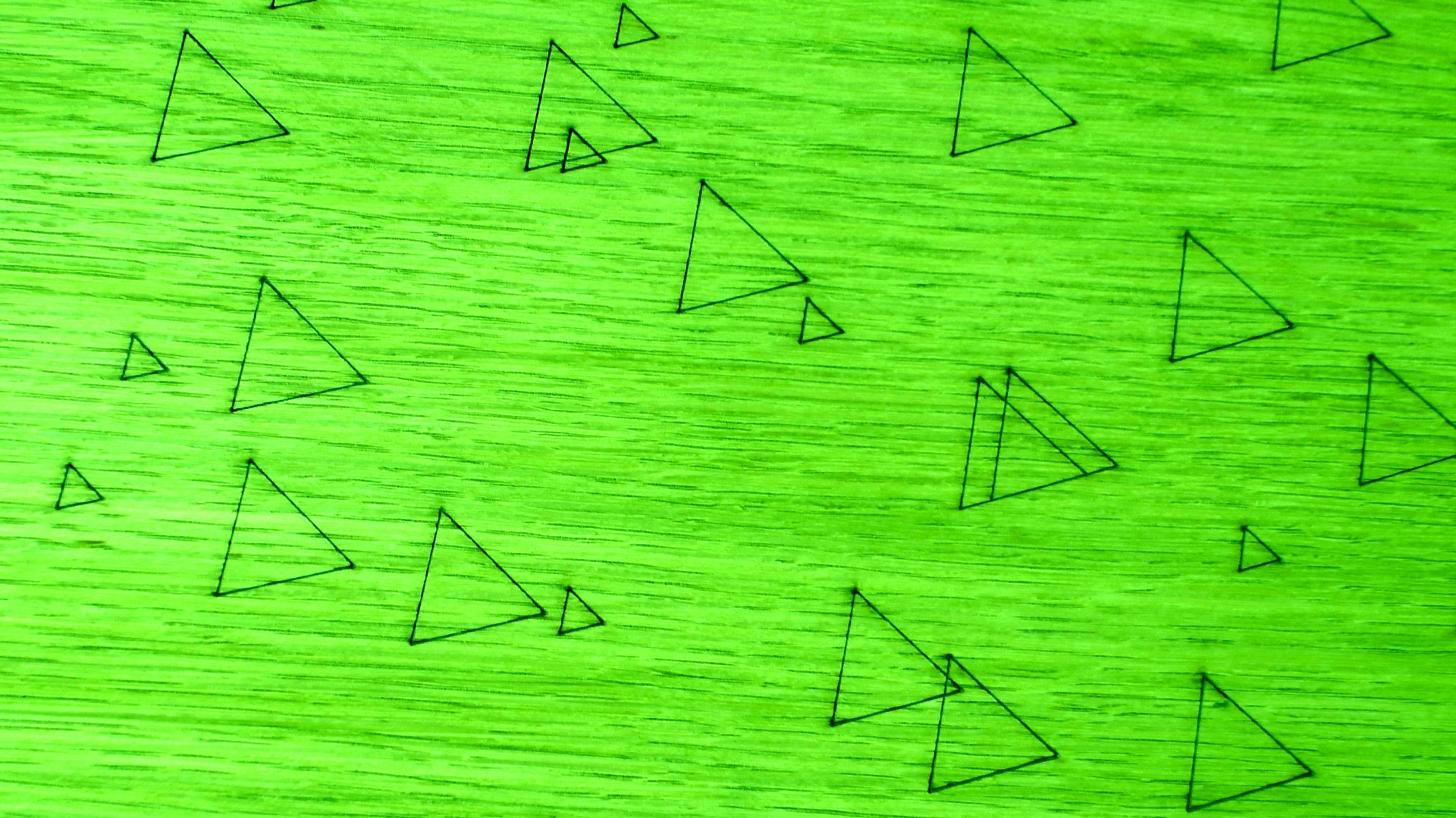 green triangle triangles free photo