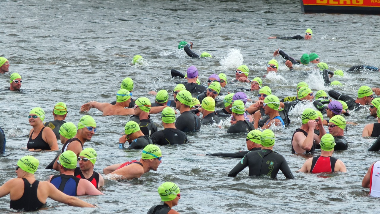 triathlon event dresden free photo