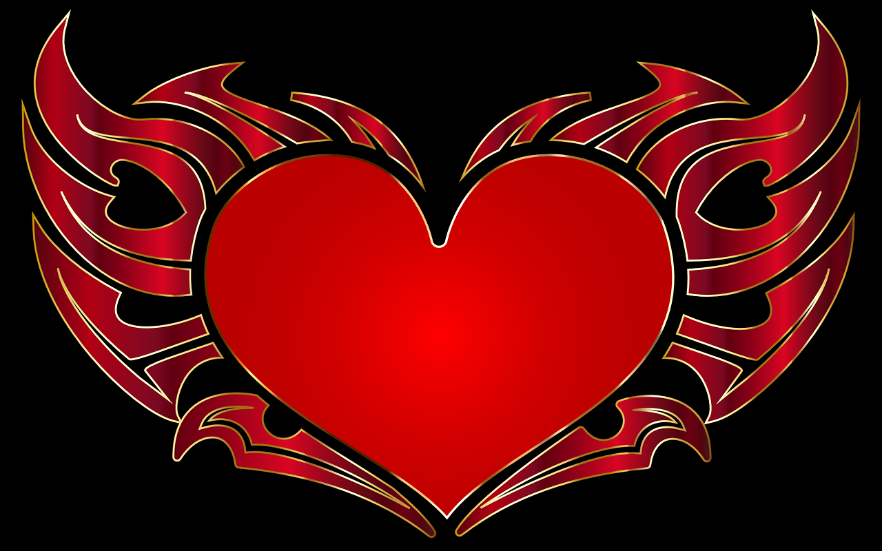 tribal heart love free photo