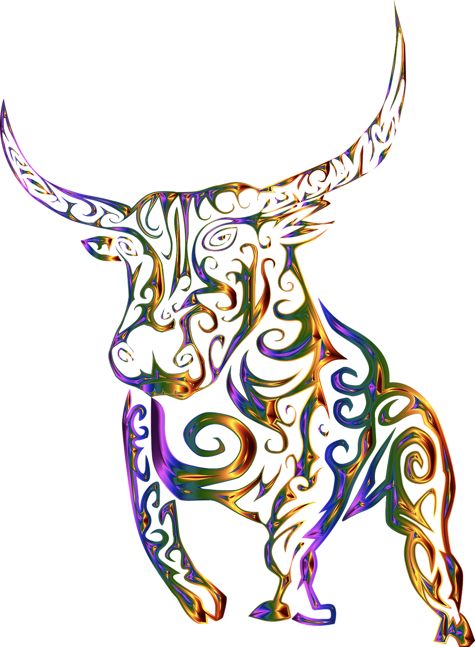 tribal bull cow free photo