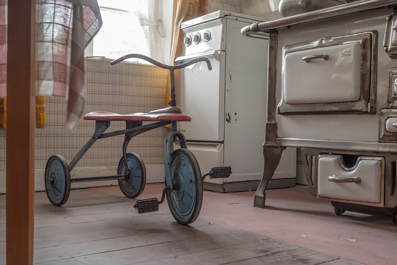 tricycle retro kitchen free photo