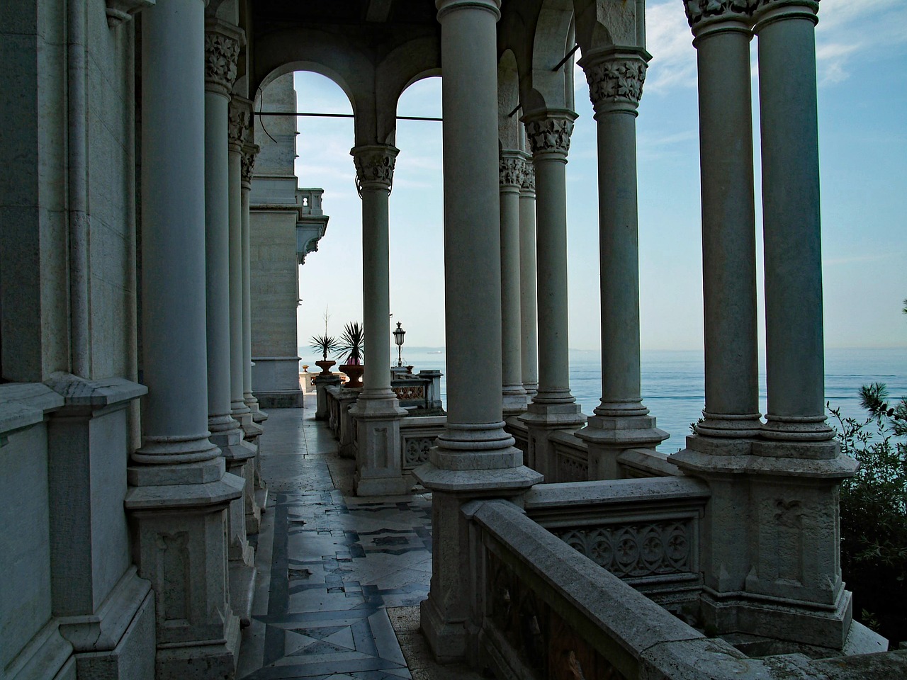 trieste  miramare castle  italy free photo