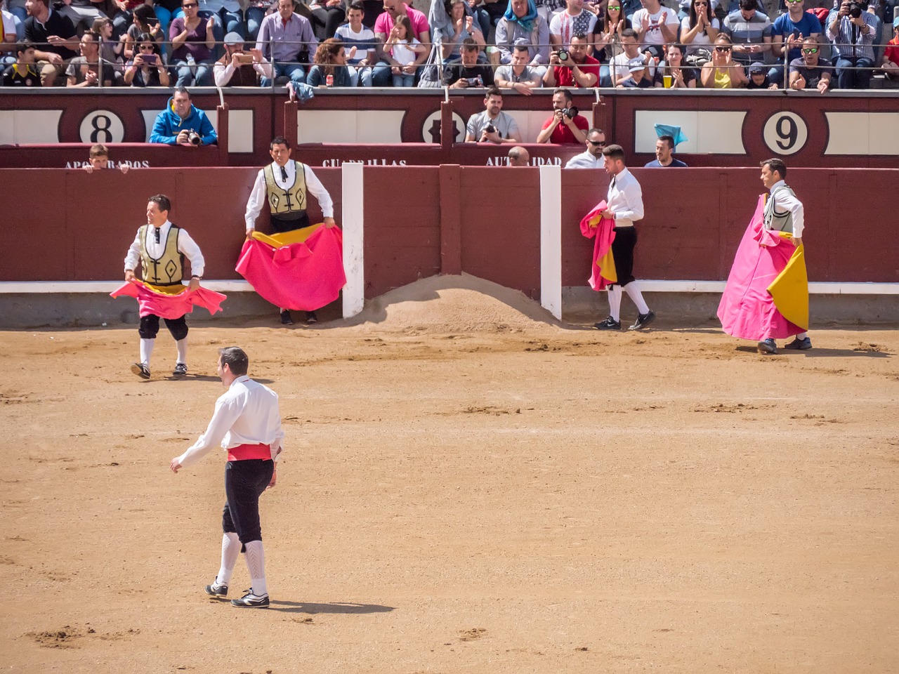 trimmers torero bullfighters free photo