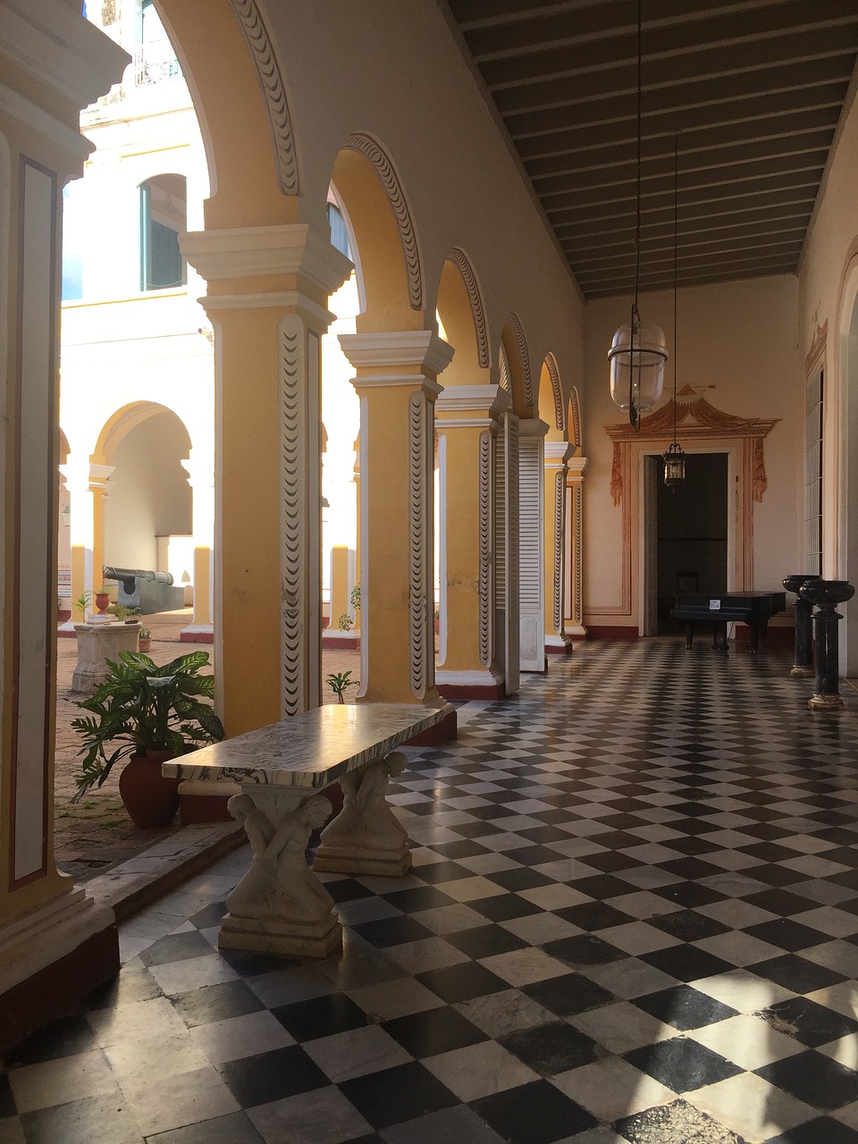 trinidad old palace cuban style colonial old house in cuba free photo