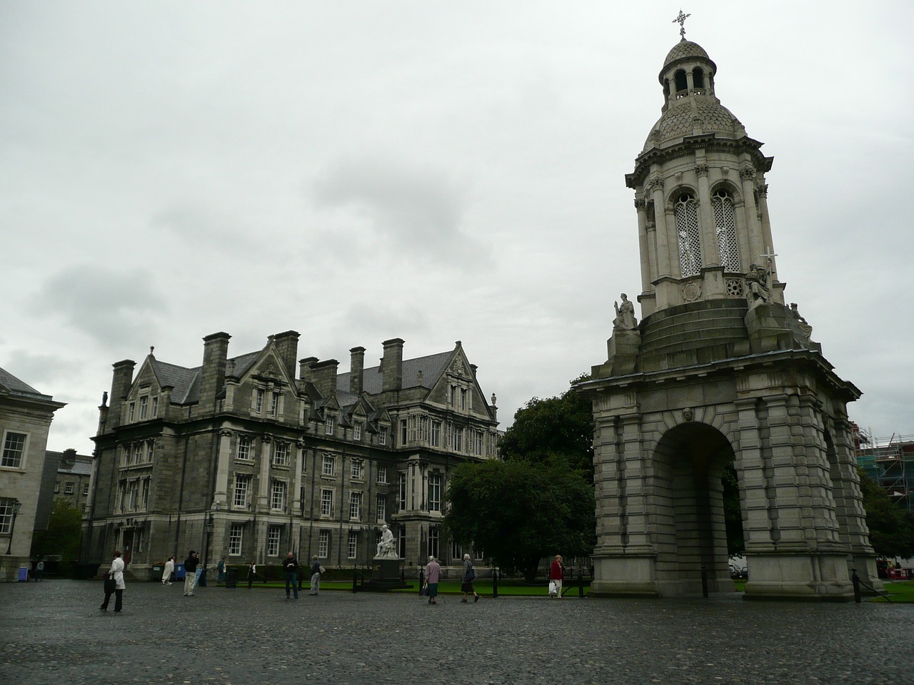 trinity college ireland dublin free photo