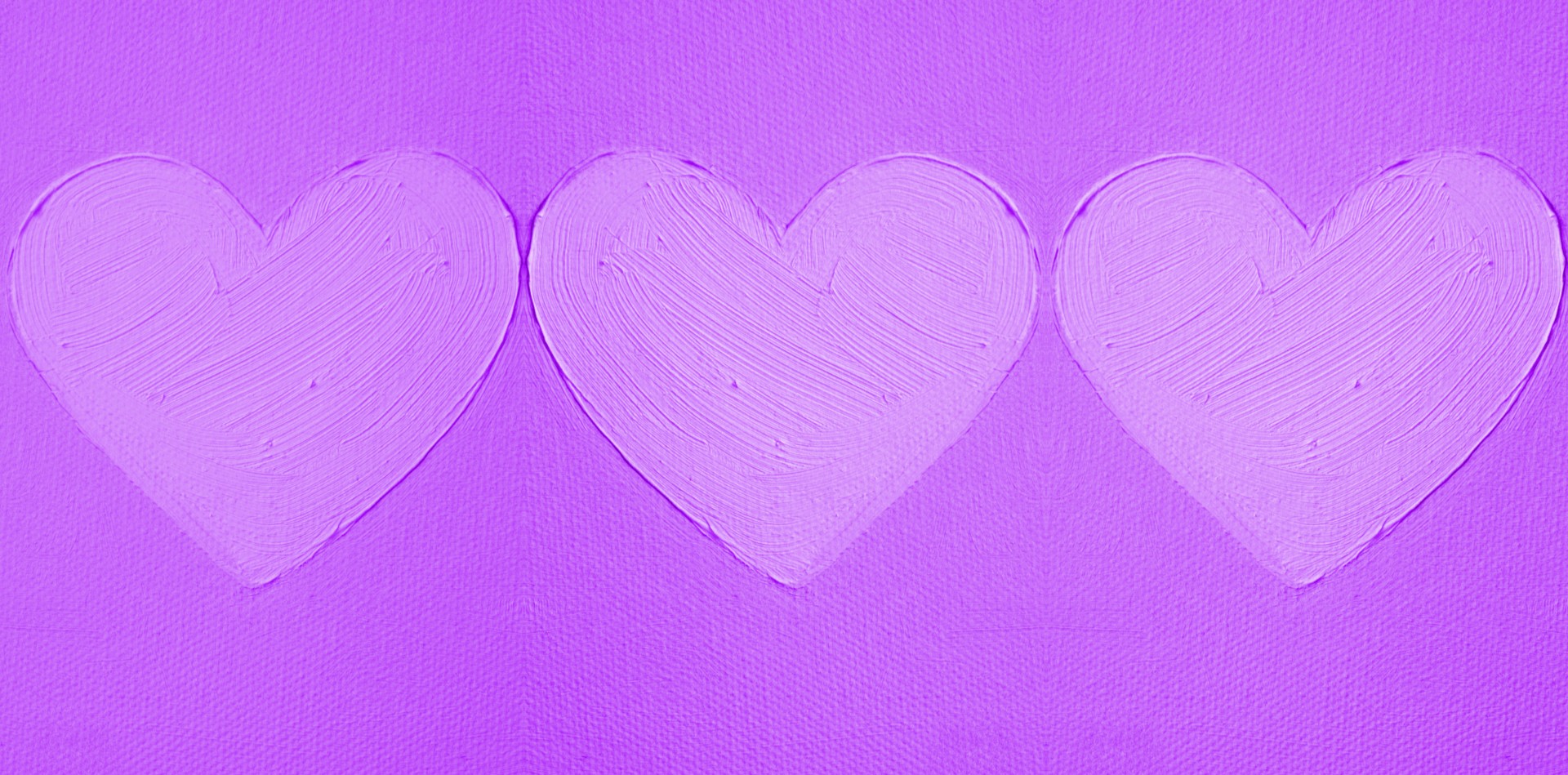 hearts purple lilac free photo