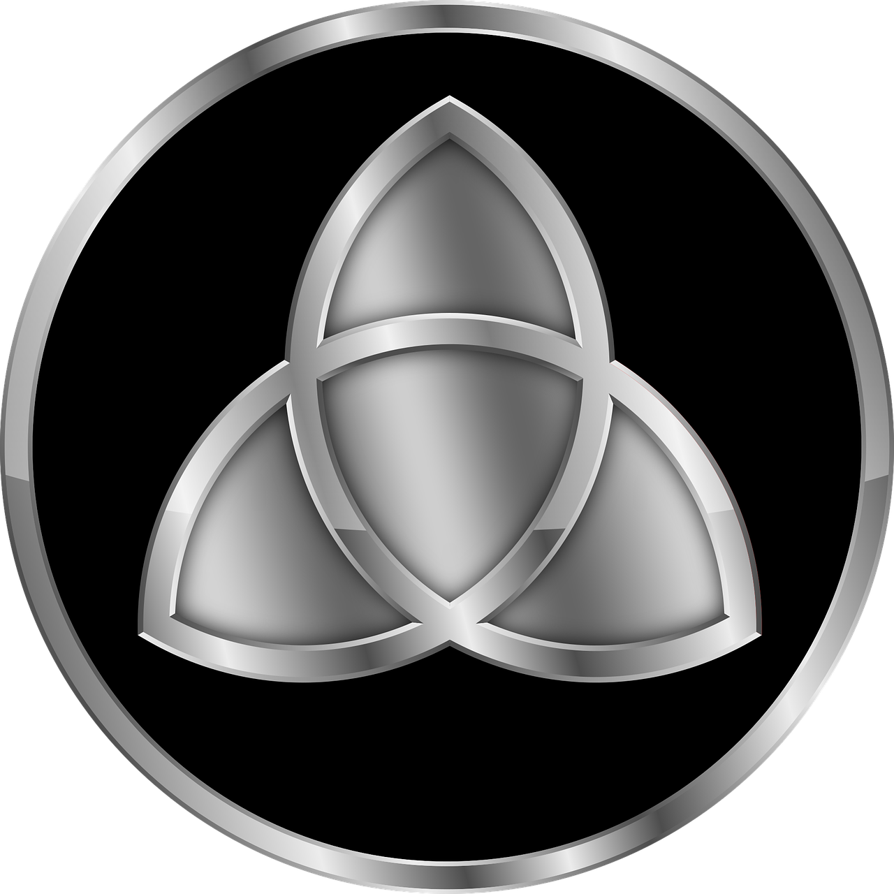 triquetra trinity symbol free photo