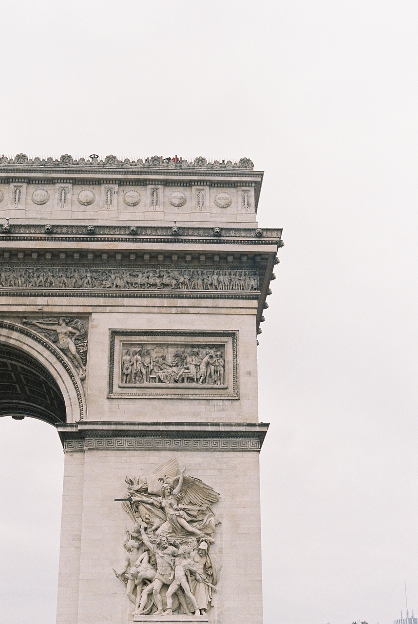 triumphal arc monument memorial free photo