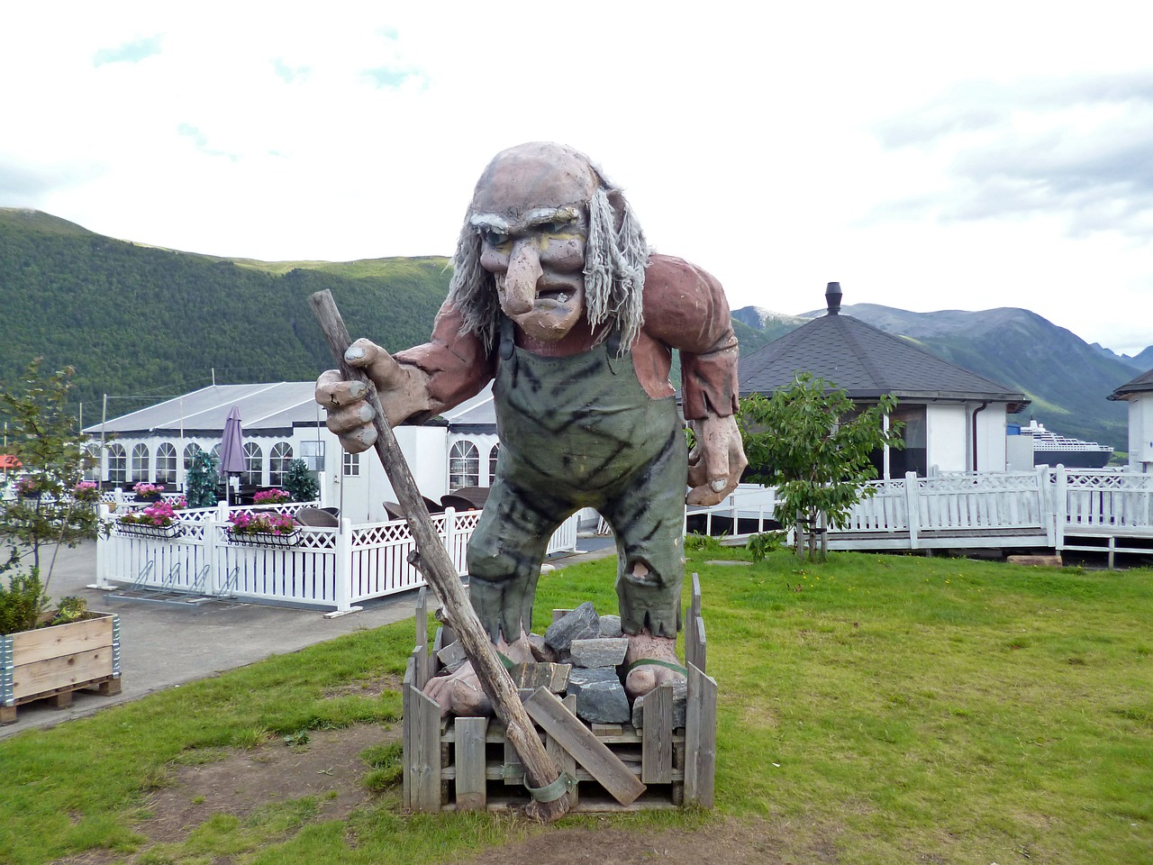 troll norwegian summer free photo