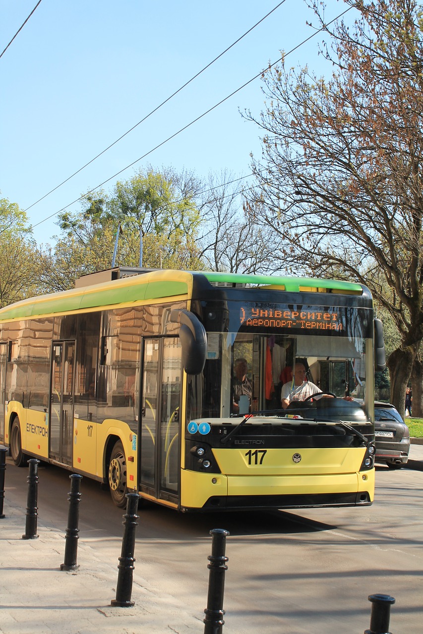 trolleybus  ukraine  lviv free photo