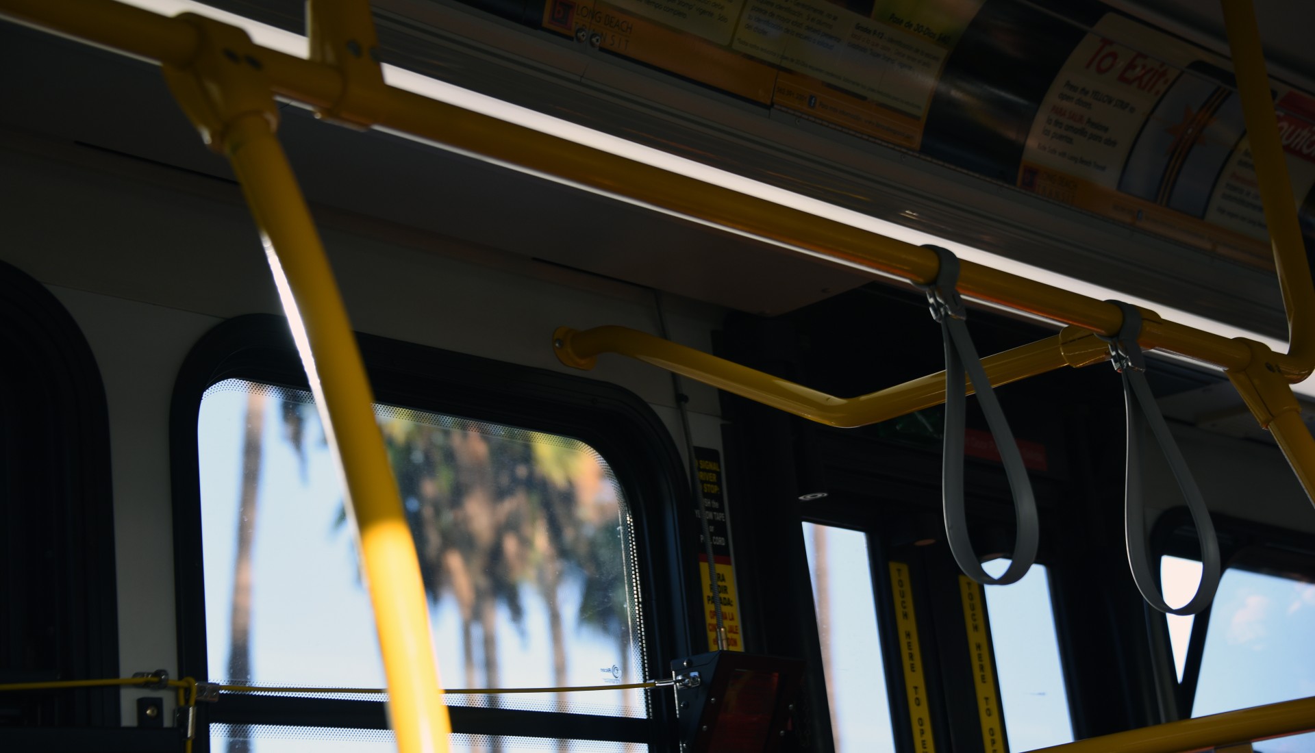 trolley handles yellow free photo