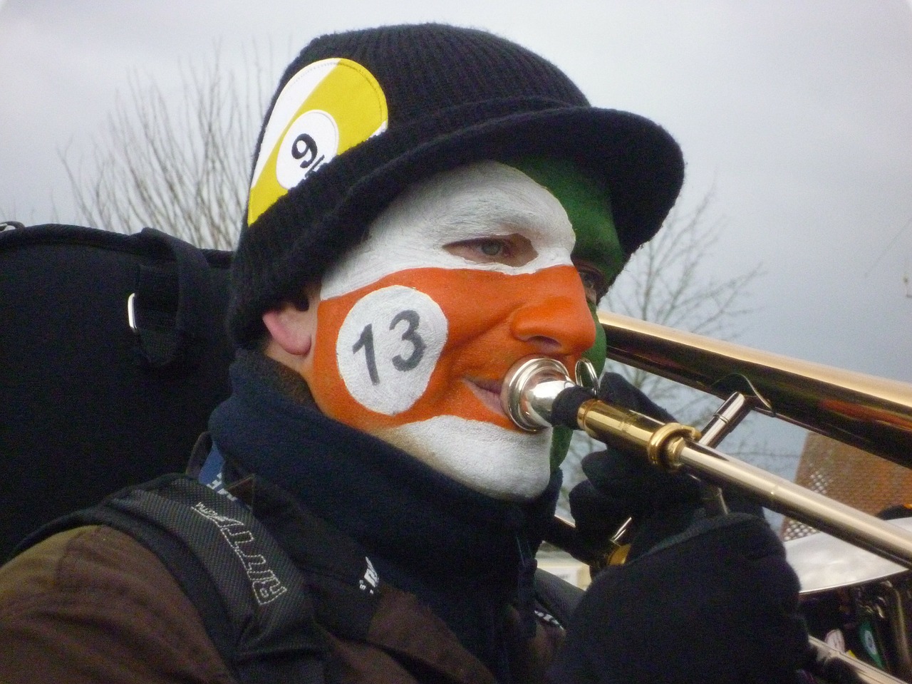 trombone brass band carnival free photo