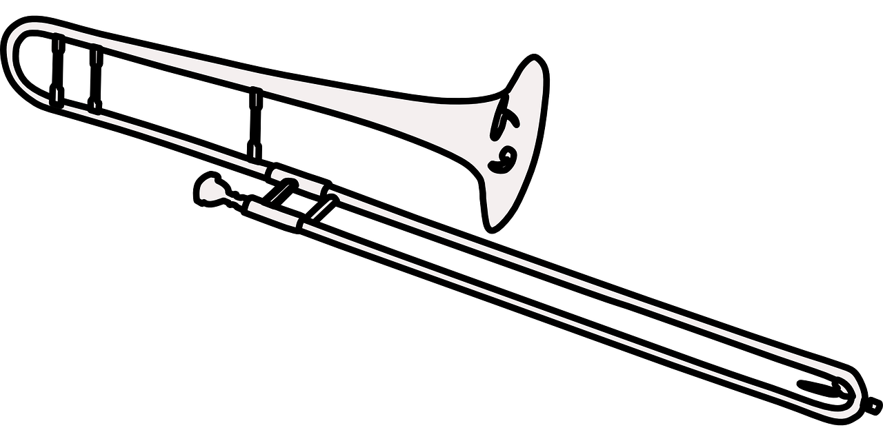 trombone brass musical instrument free photo
