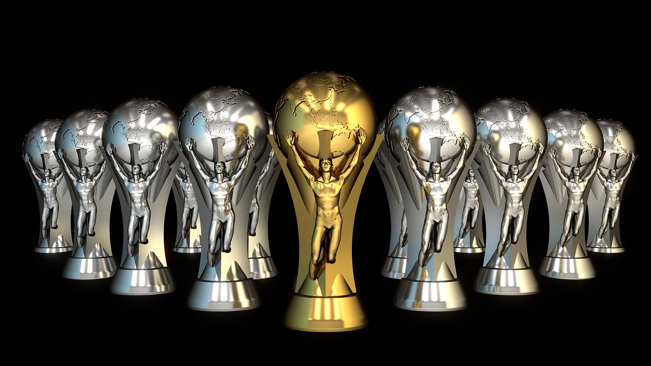 trophy  football  cup free photo