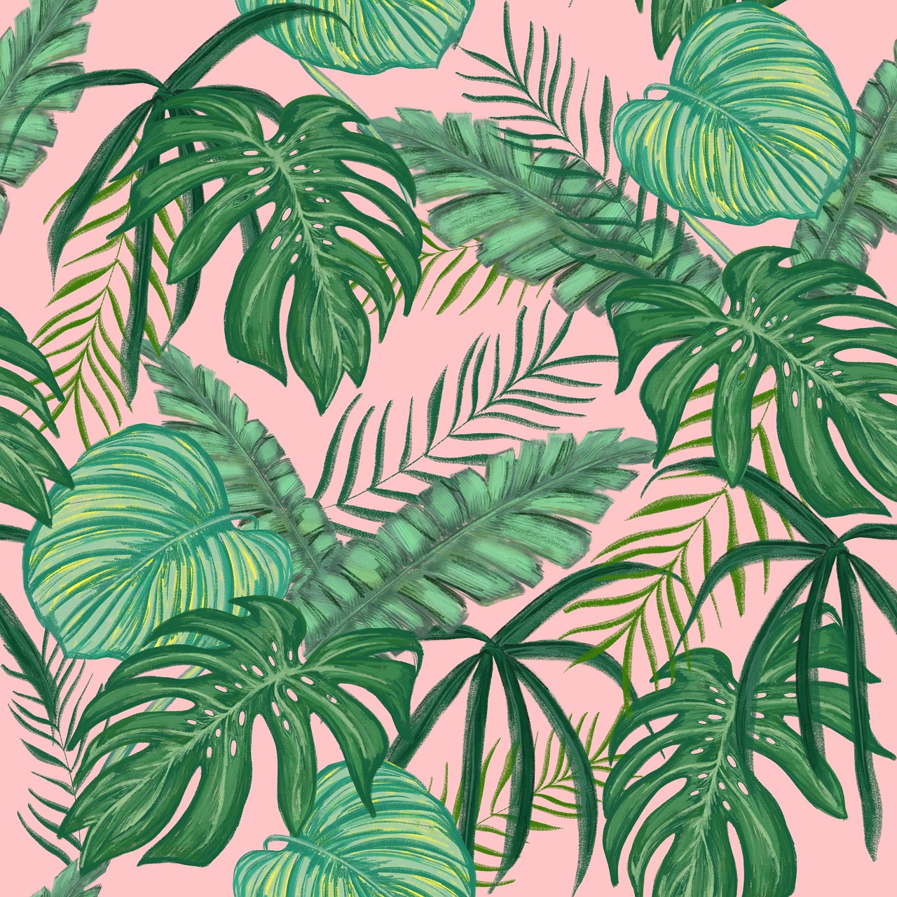 tropical greens  leaves  design free photo