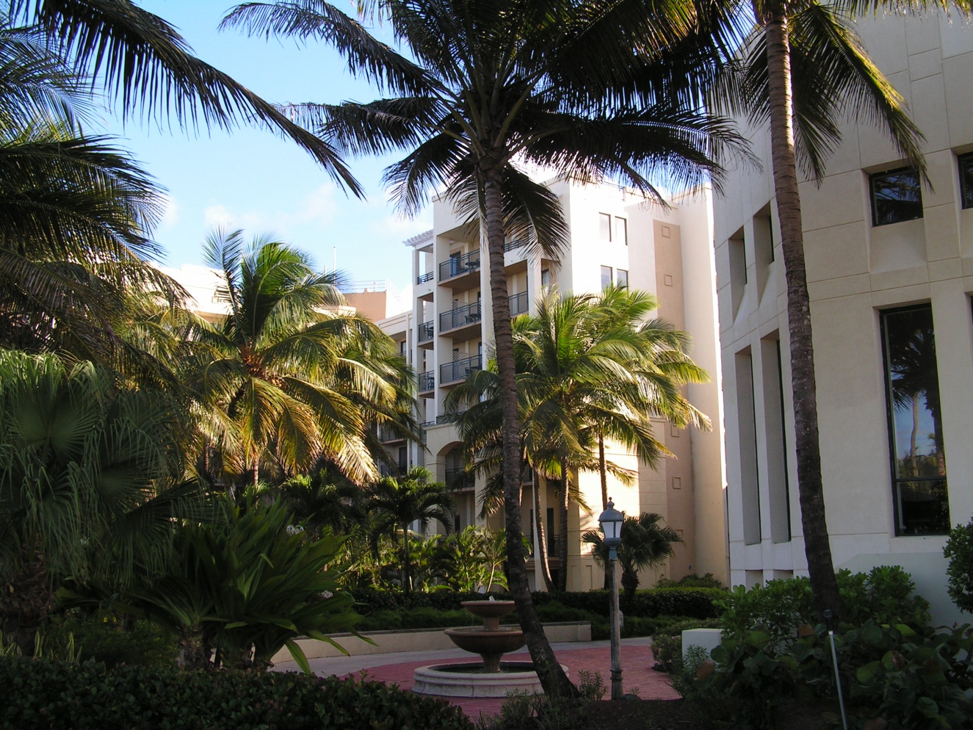 tropical island hotel free photo