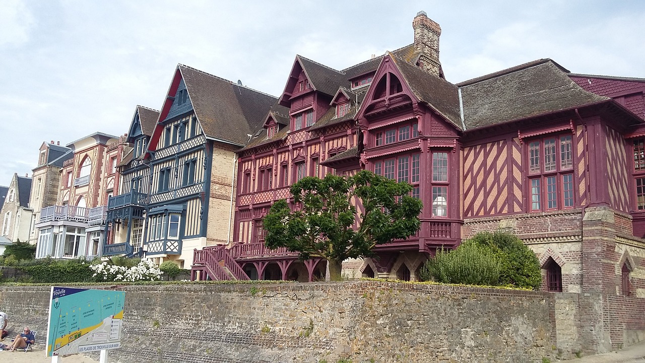 trouville-sur-mer france normandy free photo