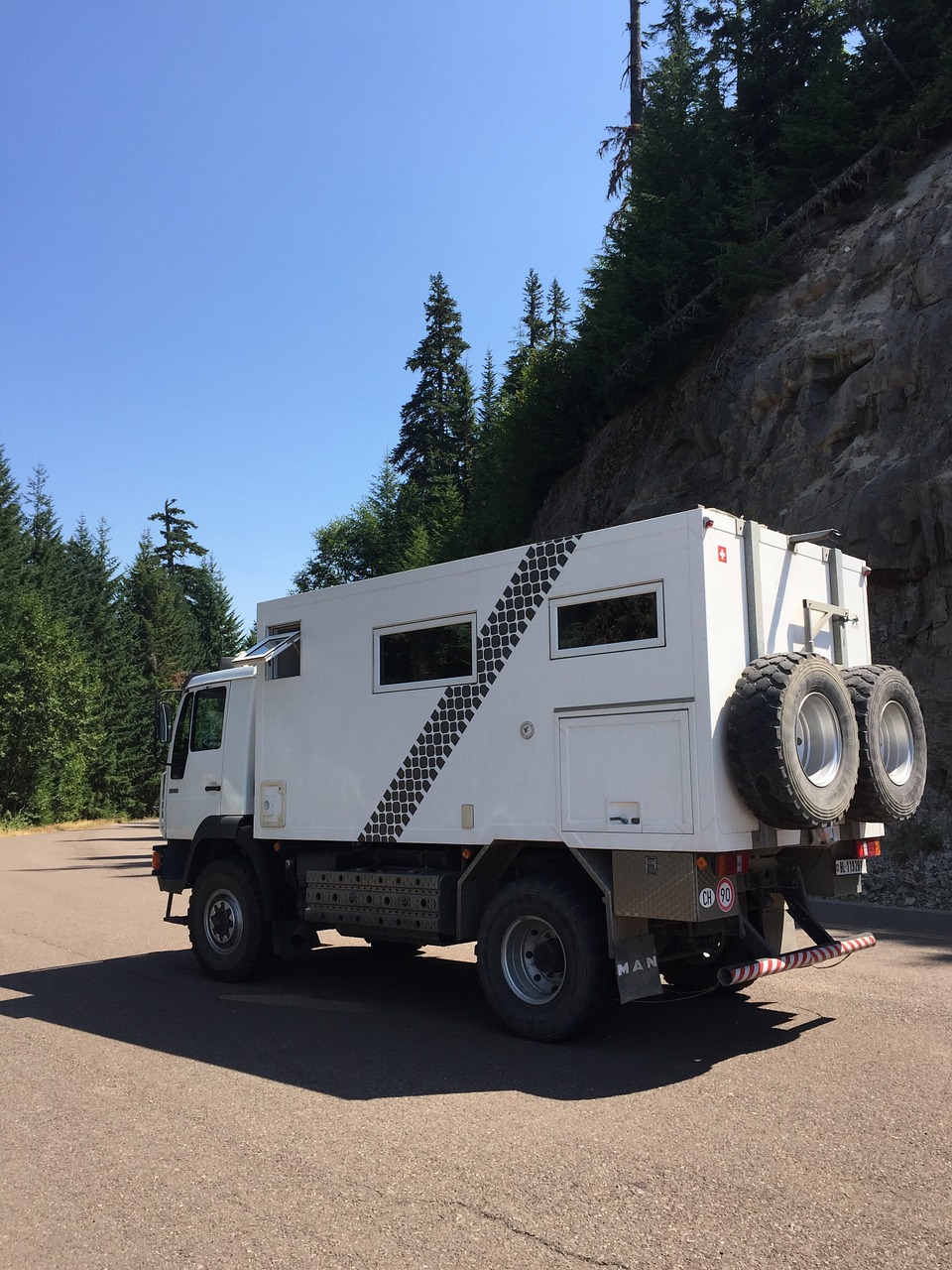 truck adventure camping free photo