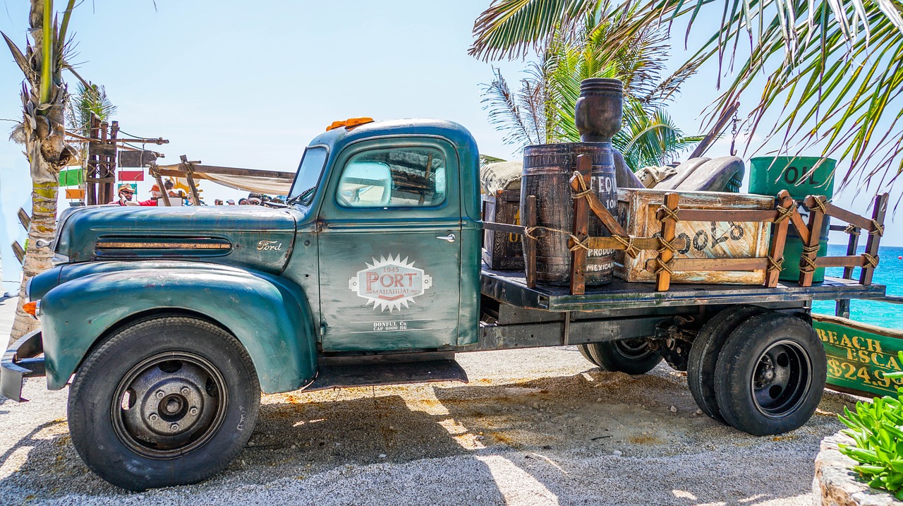 truck antique mexico free photo