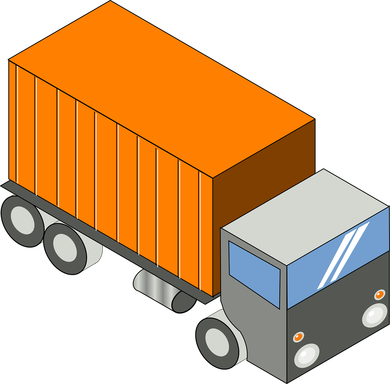 truck lorry transportation free photo