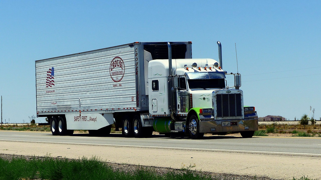 truck  transport  american free photo