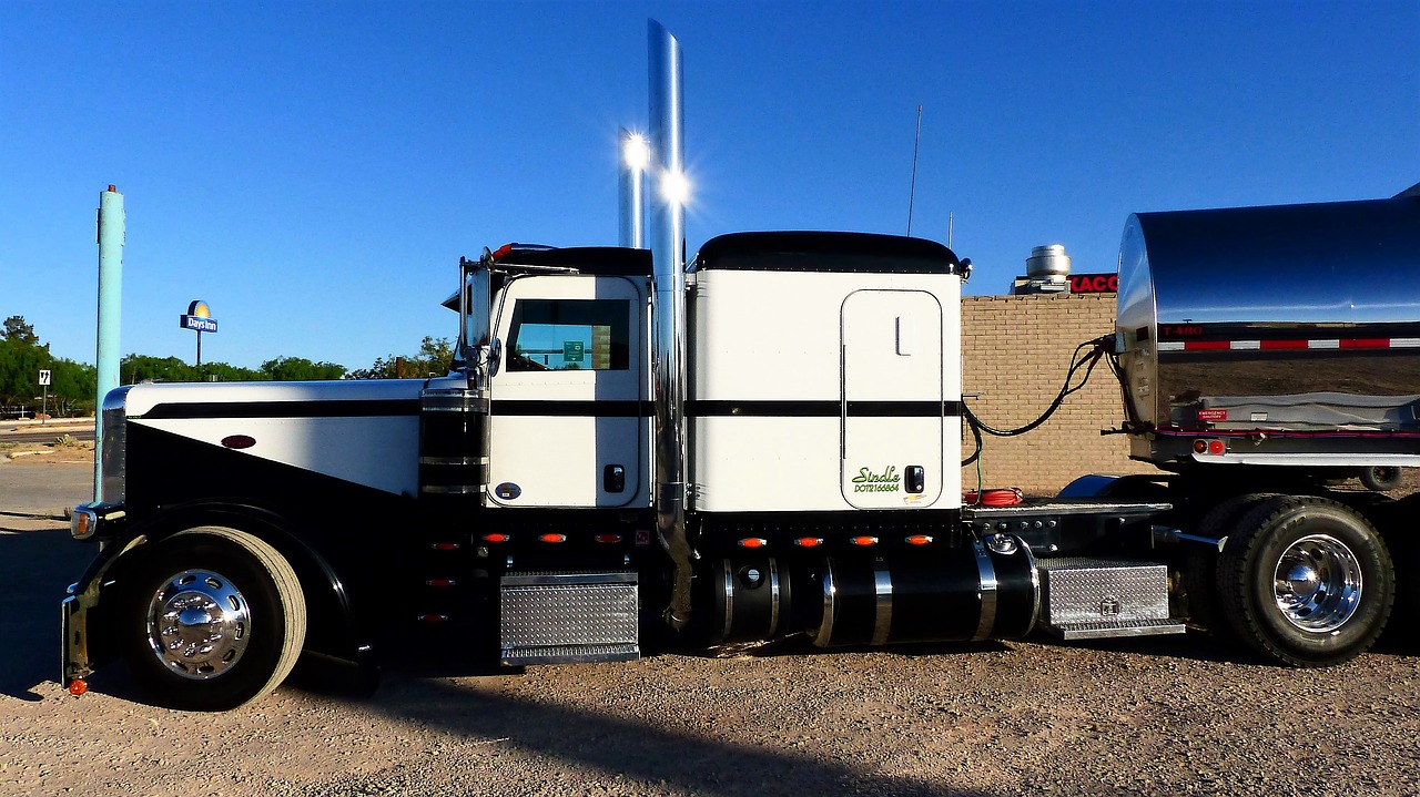 truck  transport  american free photo