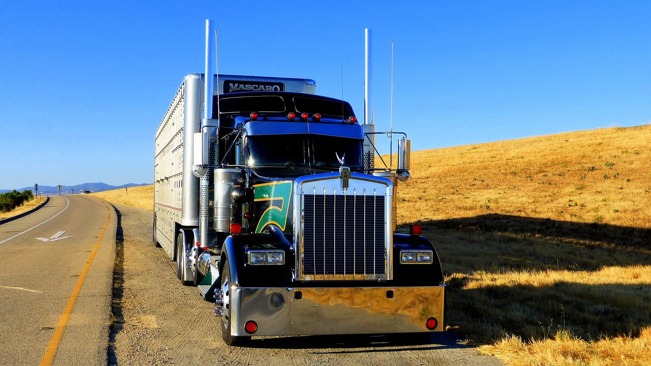 truck  america  transport free photo