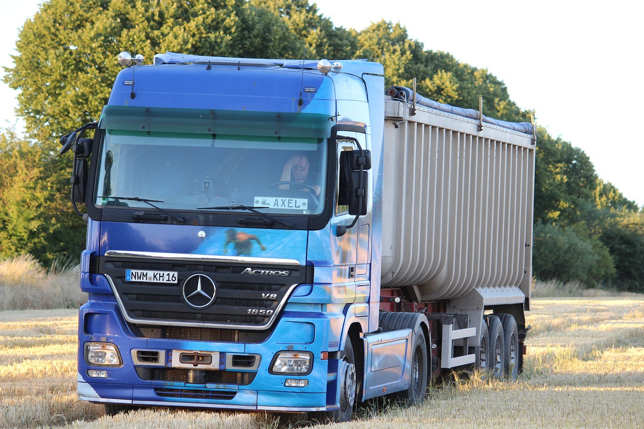 truck  harvest  auto free photo