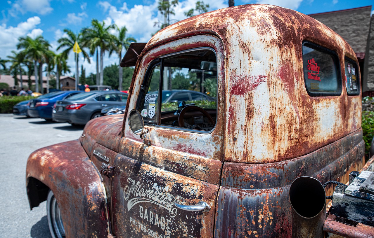 truck  pickup  rust free photo