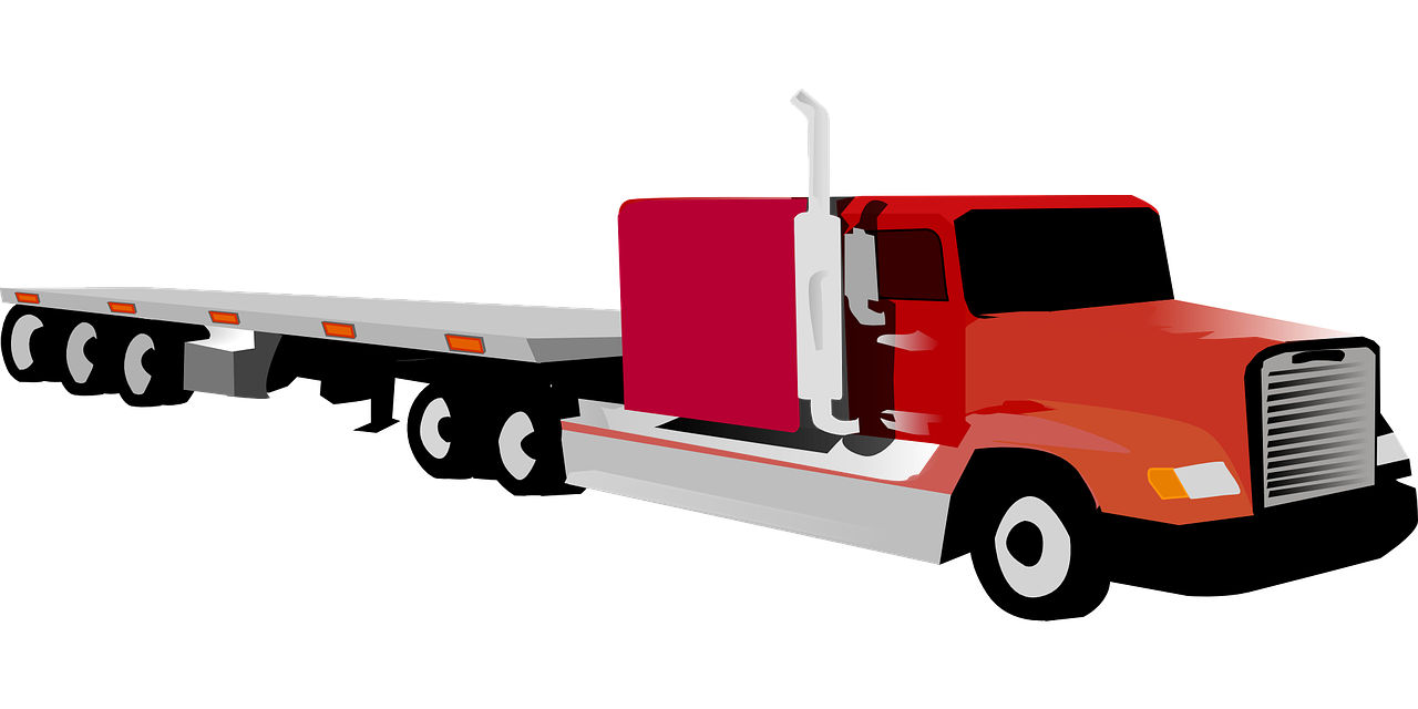 truck transport multi-axle free photo
