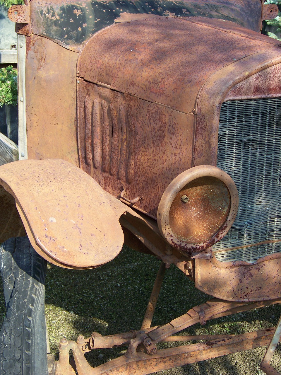 truck rust vintage free photo