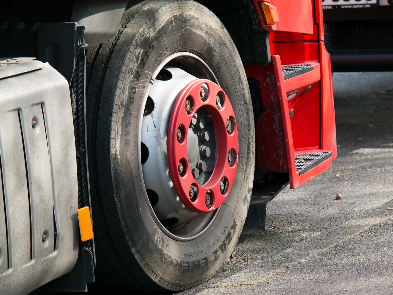 truck mature wheel free photo